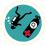 Logo of Oxygen Cylinder Autonomy for Diving and First Aid android Application 